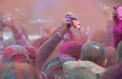 Holi is celebrated throughout India every year in a number of ways, celebrating renewal, triumph of good over evil, and love.