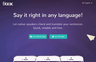 Quick look at various language websites and resources