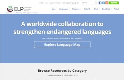 Quick look at various language websites and resources