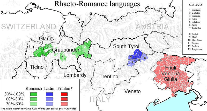 Rhaeto-Romance region